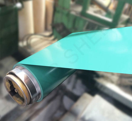 0.5mm bobinas PPGI fornecer diretamente cor branca bobina de aço pré-pintada para fazer tábuas brancas RAL Tolerância verde ± 1%