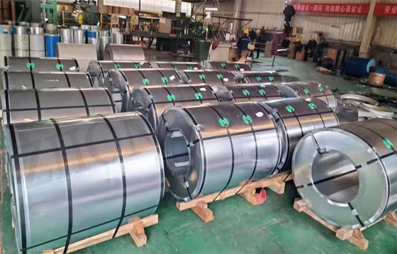 JIS/BS/EN/ASTM Padrão bobinas PPGI galvanizadas pré-pintadas para fabricação de folhas onduladas e bobinas de aço revestidas por cores PPGI