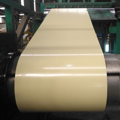 JIS/BS/EN/ASTM Padrão bobinas PPGI galvanizadas pré-pintadas para fabricação de folhas onduladas e bobinas de aço revestidas por cores PPGI