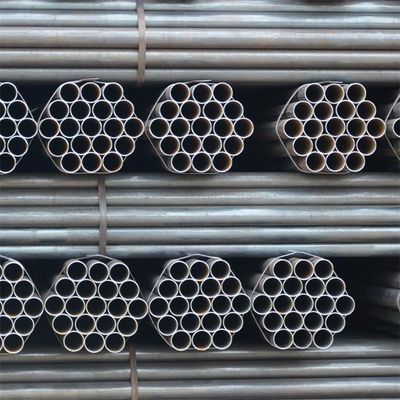 Tubo de aço carbono em espiral não ligado ASTM A53 Q235 ERW Tubo preto redondo soldado dentro de quadrado e retangular