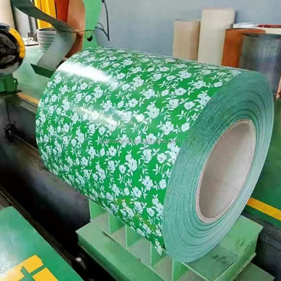 Fabricação de bobinas de aço revestidas por cor PPGI PPGL para serviço de processamento por perfuração do grau SGCC/CGCC