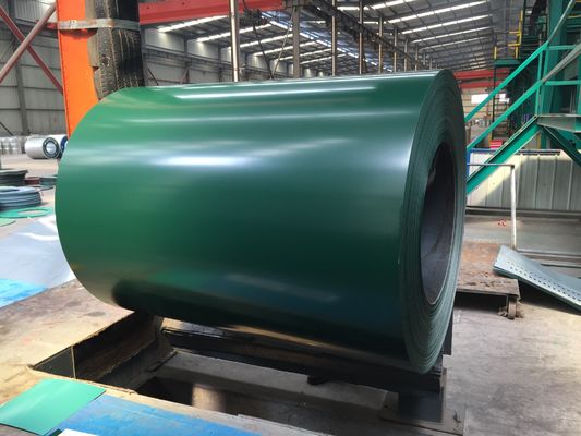 Espessura personalizável RALColor PPGI RAL 3019 PPGI/PPGL Coil de aço Color Coated Steel Coil 3D PPGI Folha RAL Color Paint
