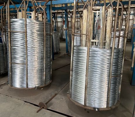 Aço Galvanizado Electro Carbon Wire para Construção e Wire Mesh Making 30%TT Advance 70% Termos de pagamento do saldo