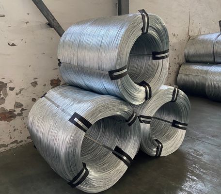 ASTM Standard Hot Dip Galvanized Low Carbon Steel Wire Coils Supply Grade Q195/Q235/SAE1006/SAE1008 (em inglês)