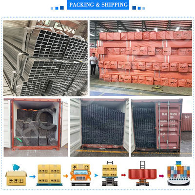 30*25-100*30 Tamanho Garantido 3mm Espessura e 275g Peso Tubo GI Galvanizado Rectangular para Ligação
