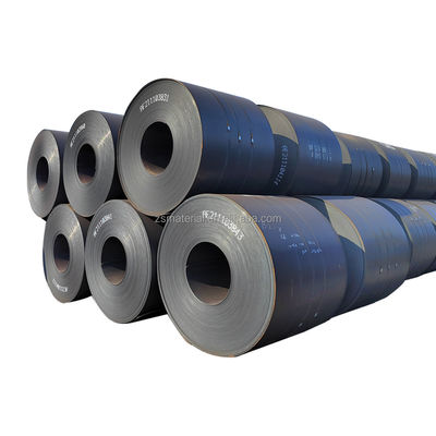 Prime Q345 S235 SS50 SS400 SK5 SPCC laminado a frio quente DC01 HI bobina de aço a baixo carbono com serviços de dobra 600-2000mm Largura
