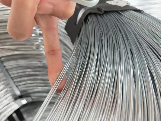 Fios galvanizados revestidos com zinco para agricultura Q195/Q235/SAE1006/SAE1008 0,6MM 1,0MM 1,2MM