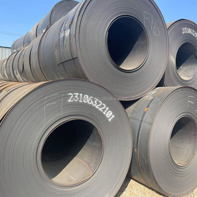 Chapa de aço carbono laminada a quente Q235 de 10 mm de espessura ST-37 S235jr S355jr bobina de construção de barcos Chapa de aço com processamento de soldagem