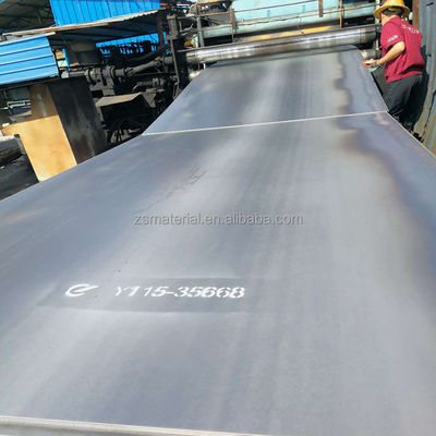 3 mm ASTM Q195 Q235S355 ST52 Chapa de aço de alto carbono HRC aço laminado a quente 1250 mm Tolerância de chapa de aço de carbono ± 1% Chapa de aço