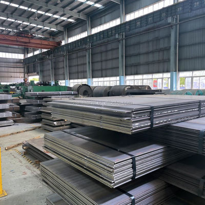3 mm ASTM Q195 Q235S355 ST52 Chapa de aço de alto carbono HRC aço laminado a quente 1250 mm Tolerância de chapa de aço de carbono ± 1% Chapa de aço