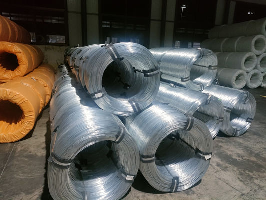 Aço Galvanizado Brilhante Prateado 0,7 mm 0,8 mm 1,2 mm 1,6 mm 1,8 mm 2 mm Diâmetro Termos de Pagamento 30% TT Avanço 70% Saldo