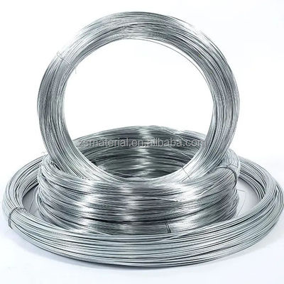 Q235 Arame de aço galvanizado 2,5 mm Arame de 3 mm 6 mm para materiais de construção