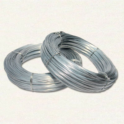 Q235 Arame de aço galvanizado 2,5 mm Arame de 3 mm 6 mm para materiais de construção
