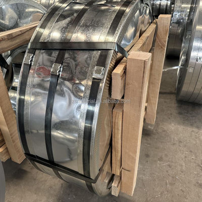 PPGI/GI/DX51 bobina de aço galvanizado para folha de telhado Z181-Z275 revestimento completo duro