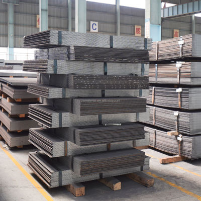 Chapa de aço de 4 mm, 6 mm e 8 mm de aço carbono HRC laminada a quente, chapa de aço carbono preto
