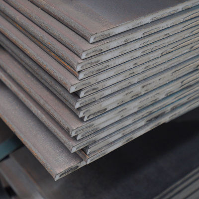 Certificado CE Q235/Q235B/Q345/Q345B/Q195/St37/St42/St37-2/St35.4/St52.4/St35 Chapa laminada a quente de aço carbono para construção