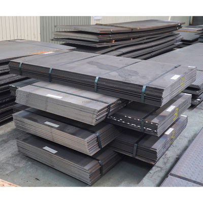 Certificado CE Q235/Q235B/Q345/Q345B/Q195/St37/St42/St37-2/St35.4/St52.4/St35 Chapa laminada a quente de aço carbono para construção