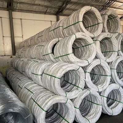 Comprimento personalizado BWG18 Filho de aço galvanizado a quente 25 kg por rolo com serviço de descolagem em alta demanda