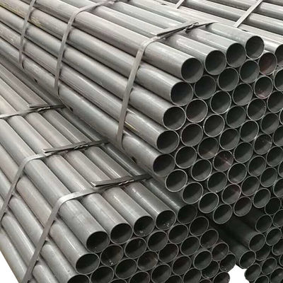 Tubo de aço de carbono sem costura soldado de alta pressão preto API5L GR.B SCH40 Faturamento por certificado de ensaio de moinho de peso real