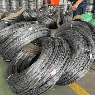 ASTM Standard Ready Stock Preto 1mm 0,8mm 1,2mm q195 q235 q345 fio de aço carbono para fabricação de unhas escova de fio de aço amostra livre