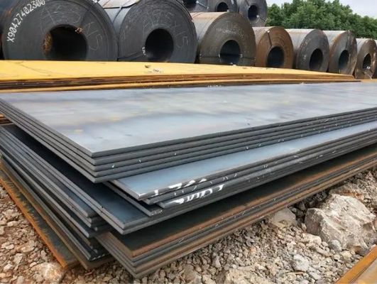ASTM/AISI/SGCC/CGCC/TDC51DZM/TDC52DTS350GD/TS550GD/DX51D Z Q195-q345 Chapa de aço carbono laminada a quente