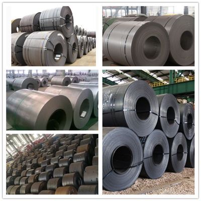 Q195 Q215 Q235 Q255 Q275 Q355 Ss400 Skin Pass Carbon Coil Slit Hrc Coil de aço carbono laminado a quente com placa de recipiente