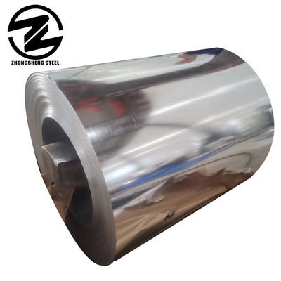 Peso da bobina 3-5 toneladas A653 Gr33 GI bobina 0,6 mm 30-275 bobina de aço galvanizado a quente 28 Gauge Zn 275 0,5 mm com passagem de pele