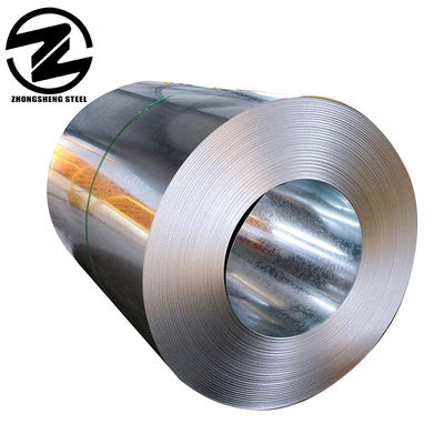 0.12-4MM Espessura DX51d Z275 bobina de aço galvanizado para AiSi JIS GB ASTM EN e Hot Dip 60g 90g