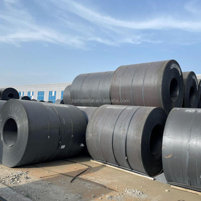Rodas de aço aquecido laminado a quente, de carbono preto, aquecido, AISI 1030 com superfície de óleo preto e certificado ISO9001