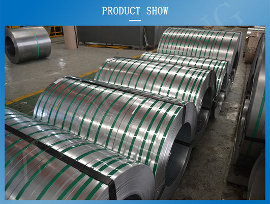 0.6MM 0.8MM 1.0MM Espessura Faixa de aço galvanizado a quente com serviço de processamento de dobra e dureza média