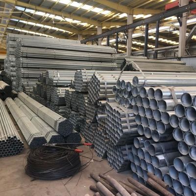 1/2 3/4 1&quot;2&quot;1.5&quot; 2,5 polegadas 6 metros tubos de aço galvanizado soldado Tolerância ± 1% Certificado SNI para encanamento e industrial
