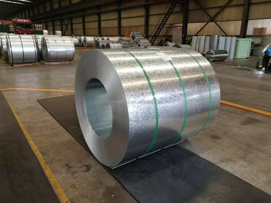 Galvanizado zinco revestido bobinas de aço baixo carbono Z10-Z29 superfície galvanizado 60g 100g 150g 200g