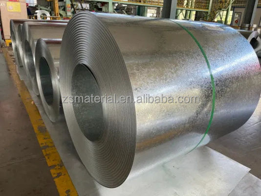 Galvanizado zinco revestido bobinas de aço baixo carbono Z10-Z29 superfície galvanizado 60g 100g 150g 200g