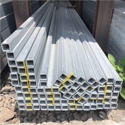 2024 Secção oca Tubos de aço carbono retangulares laminados a quente Tubos de aço galvanizados galvanizados quadrados para corte e corte de pele