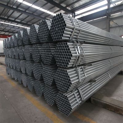 Forma de secção redonda ASTM A106 Sch 40 ERW GI Tubo de aço galvanizado com tolerância ± 1%