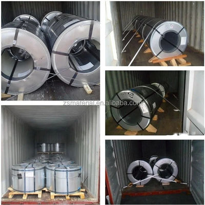 Venda em grande quantidade de bobinas de aço galvanizado certificadas GS Dx51d Dx52D com zero spangle mínimo
