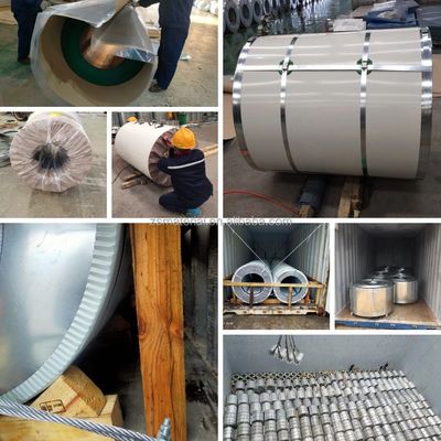 Tolerância ± 1% Cobre revestido com zinco/SGCC/DX51D para Z180 Chapa de aço revestida com zinco Cobre de aço galvanizado