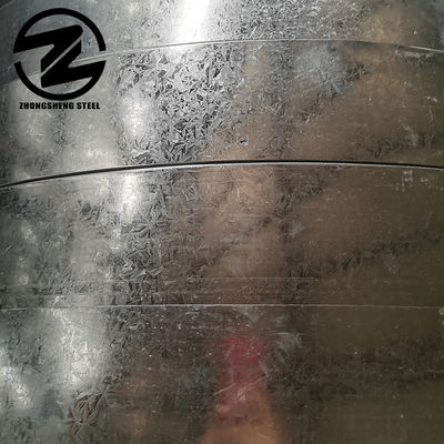 Grau estrutural Q235B Z120g Chapa de aço galvanizado GI bobinas de rolos metálicos tira de ferro para construção de edifícios