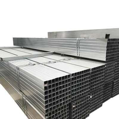 2x2 tubos de secção oca galvanizados tubos de aço quadrados para estrutura de abrigo tubos redondos de aço galvanizados