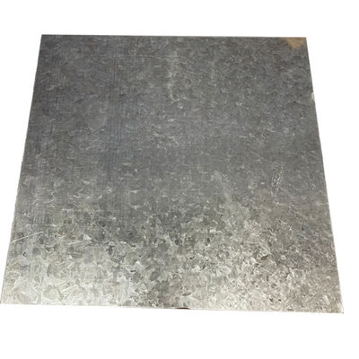 Serviço de processamento de dobra baseada em laminados a quente Placa de aço galvanizado DC02 0,12 mm Espessura 100x60x0,4 mm Placa DX54D