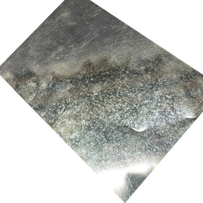 Serviço de processamento de dobra baseada em laminados a quente Placa de aço galvanizado DC02 0,12 mm Espessura 100x60x0,4 mm Placa DX54D