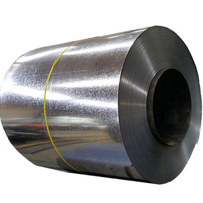 P550 Z275 Bobina de aço galvanizado com excelente desempenho no serviço de processamento por perfuração e ligeiramente oleado ou não oleado