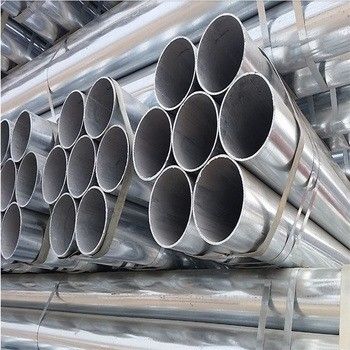 Tubo de ferro galvanizado a quente para moinho de arroz/alimentação animal Q195 Q235 Q345 DIN 100 Z181 Z275 26,9 310 mm Diâmetro externo Tubo galvanizado