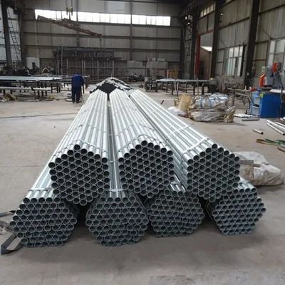 Máquina hidráulica de redução de tubos galvanizados para 2 1/4 4 mm de espessura Secção Forma redonda Construção de tubos de aço galvanizado
