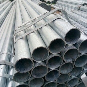 Tubos de andaimes de ferro galvanizado não ligado para navios de diâmetro de 200 mm e forma de secção redonda de Sgp 12