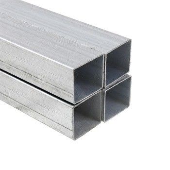 Tubo de aço galvanizado RHS de 6 polegadas para cerca 80A 43 mm 10 pés oleado ou não oleado ligeiramente oleado