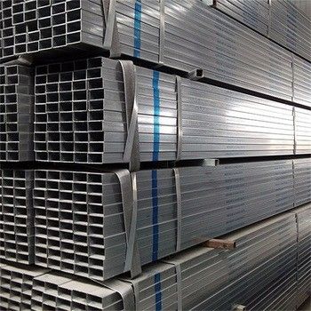 Tubo de aço galvanizado retangular de 20 x 40 mm com espessura de 1,5-4 mm e certificado API