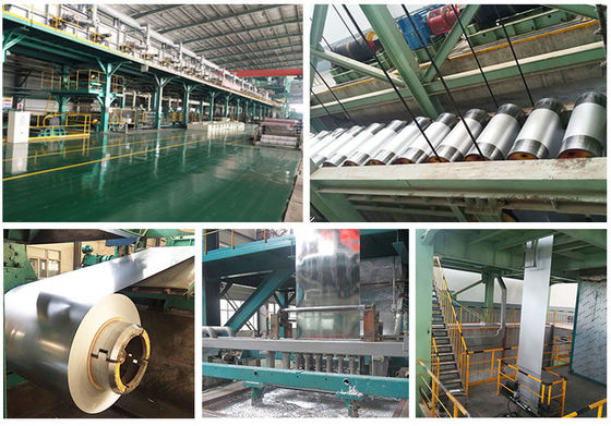 HRB 80 HRB 90 bobina galvanizada de aço Gi bobina com revestimento de zinco 30-275 g/m2 e Spangle Grande Médio Pequeno Zero