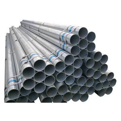 32 mm 6m Tubos ocos pré-galvanizados Galvanizados Tubo de aço GI Galvanizado Tubo de 60 mm Galvanizado com Tolerância ± 1% e comprimento 1-12m