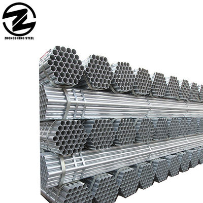 32 mm 6m Tubos ocos pré-galvanizados Galvanizados Tubo de aço GI Galvanizado Tubo de 60 mm Galvanizado com Tolerância ± 1% e comprimento 1-12m